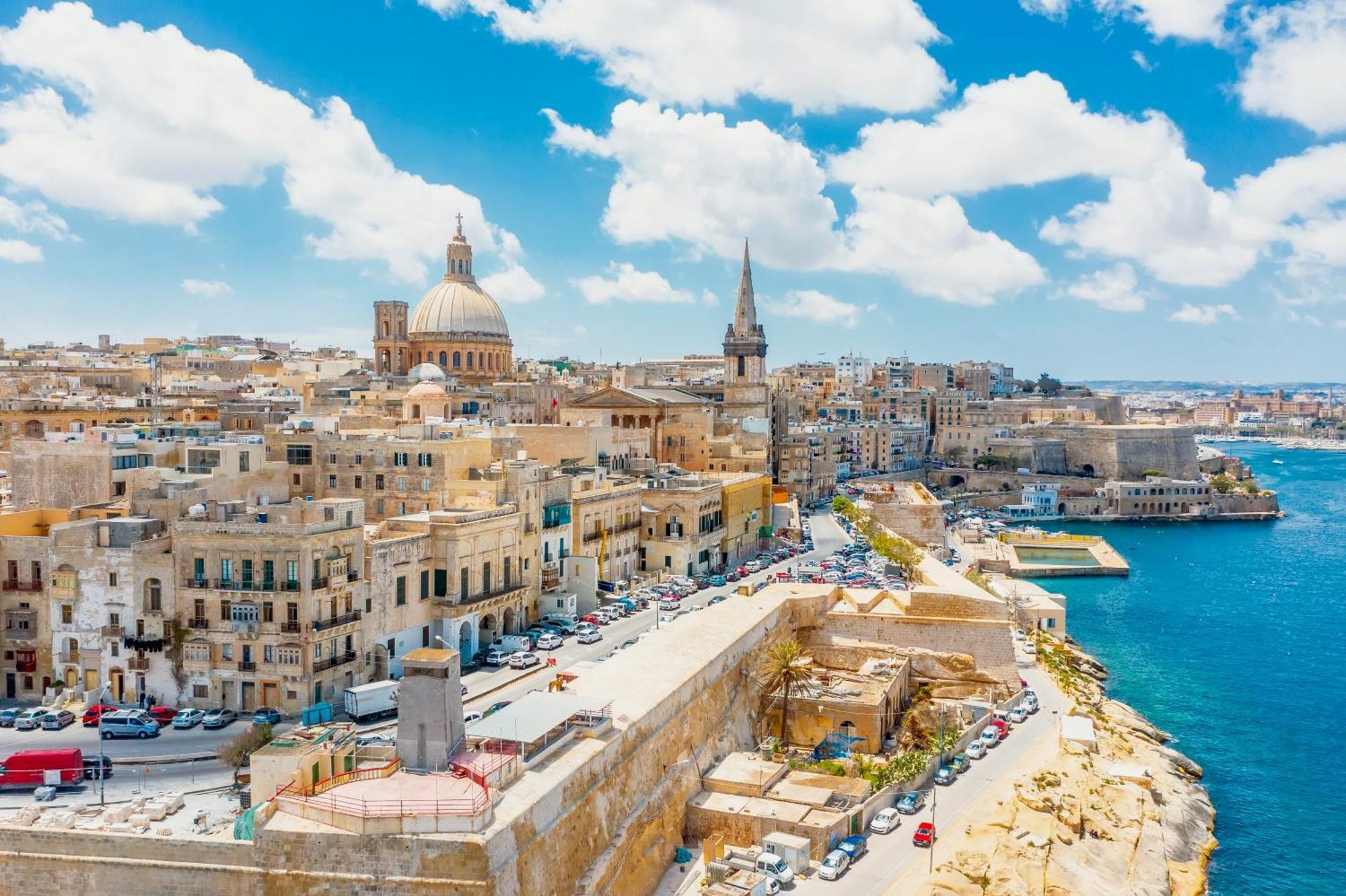 Blue Waves Apartment With Maltese Balcony La La Valletta Esterno foto